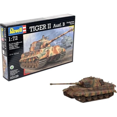 Revell Model Kit Plastic tank 03129 Tiger II Ausf. B 1:72 – Zboží Mobilmania