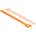 Delock Крепежни елементи Delock Loop, 200 mm x 12 mm (H x W), 10 броя, оранжев