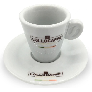 Lollo Caffé LOLLO Caffe lylium чаша за кафе с чинийка 50мл 1бр