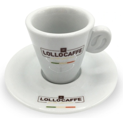 Lollo Caffé LOLLO Caffe lylium чаша за кафе с чинийка 50мл 1бр