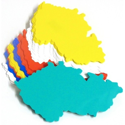 Mapa ČR plastová obrysová – Zbozi.Blesk.cz