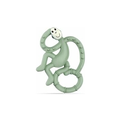 Matchstick Monkey Mini Monkey kousátko s antimikrobiálním povrchem Biocote Mint Green