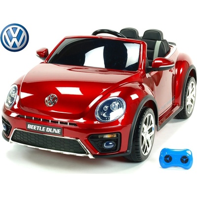 Daimex elektrické auto VW Beetle Dune metalíza vínová
