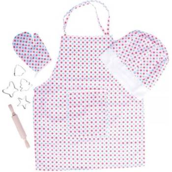 Bigjigs Toys - Комплектът на готвача - На точки (BJ633)