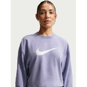 Nike Блуза w np df crew flc tt grx - sportdepot - 82,13 лв