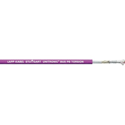 Lapp 2170332 /1000 sběrnicový kabel UNITRONIC® BUS 1 x 2 x 0.5 mm² + 0.38 mm² fialová 1000 m