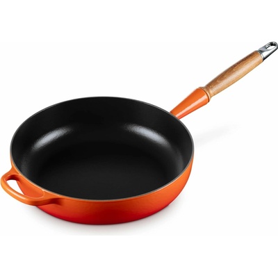 Le Creuset - Signature liatinová panvica na sauté 28 cm - oranžová