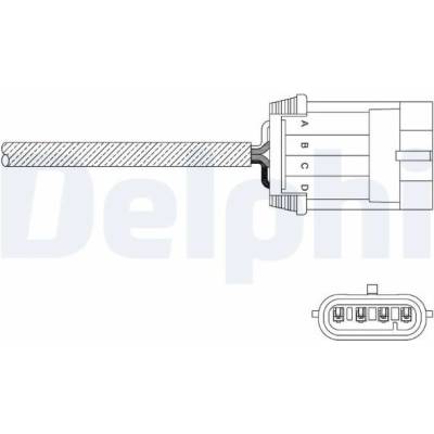 Lambda sonda DELPHI ES11053-12B1