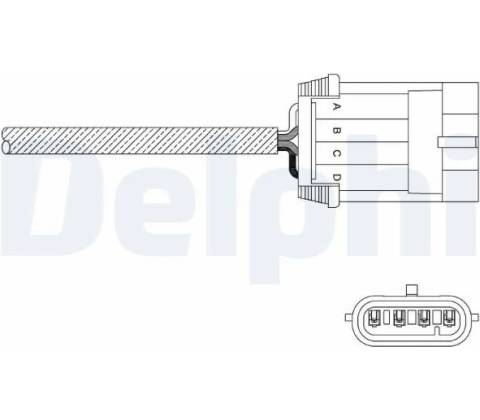 Lambda sonda DELPHI ES11053-12B1