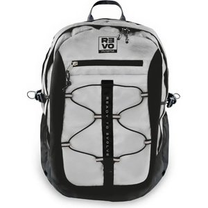 Mitama Ученическа раница MITAMA REVO Husky Grey, унисекс, 3 отделения, светлосива