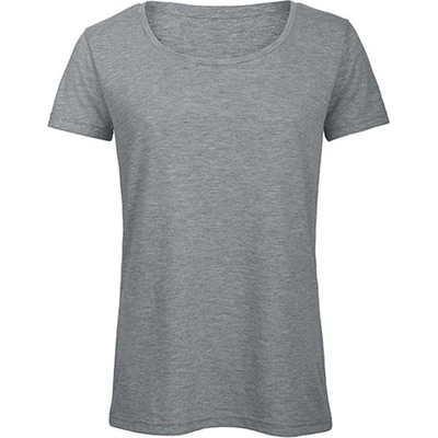 B&C Dámské triko TW056 Heather Light Grey
