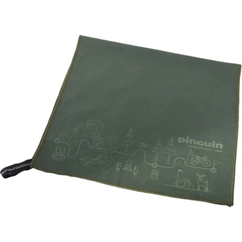 Pinguin Хавлиена кърпа Pinguin Map 2023 towel - Green / Grey (Grey)