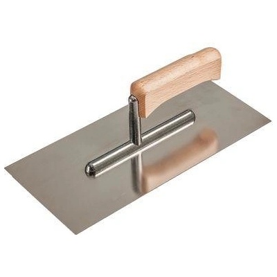 Hladítko Strend Pro Premium, HardWood, drevená rúčka, 270x130 mm, rovné, 0,7 mm, nerez