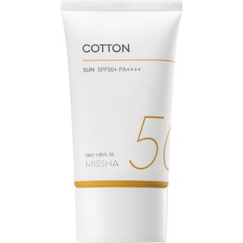 Missha All Around Safe Block Слънцезащитен крем Cotton, SPF50+, 50 ml