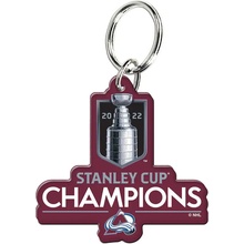Přívěsek na klíče Fanatics Colorado Avalanche 2022 Stanley Cup Champions Premium Acrylic Key Ring FA_4955751