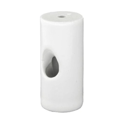 Elhard Držák na kabel nástěnný Retro Keramik, 20x45mm, bílý KP1002W