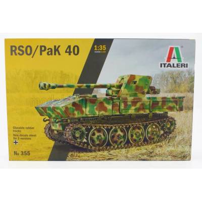 Italeri Tank Rso Pak40 Military 1945 / 1:35