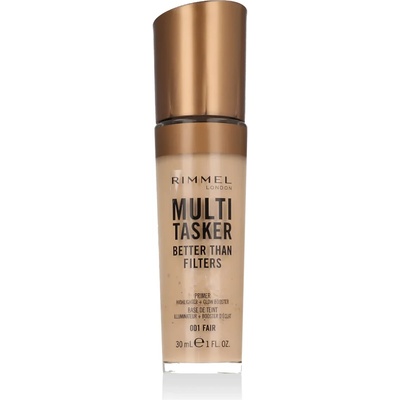 Rimmel London Multi Tasker Better Than Filters Основа за грим за жени 30 ml нюанс 001 Fair