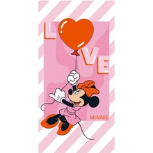 Aymax Osuška Minnie Mouse ručník Minnie Mouse Love 70 X 140 cm