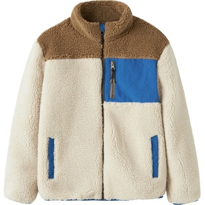 NAME IT Детско поларено яке Name it Kid's Teddy Jacket Fleece jacket - Rainy Day - размер 140 (EU) (703-7825-0215)