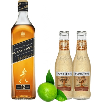 Johnnie Walker Black Label 12y 40% 0,7 l (čistá fľaša)