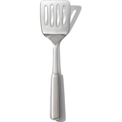 Obracečka STEEL 33 cm, stříbrná, nerezová ocel, OXO