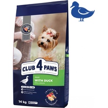 Club4Paws Premium Adult Small s kačacim mäsom 14 kg