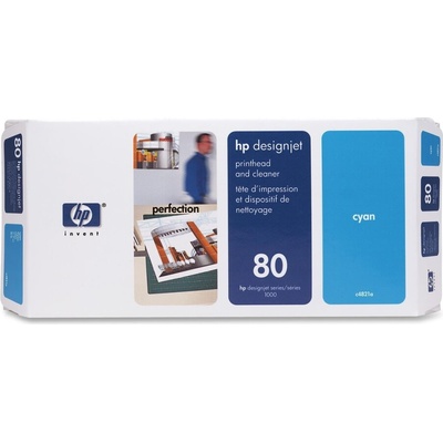 HP Консуматив HP 80 Cyan Printhead and Printhead Cleaner (C4821A)