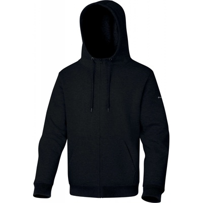 Delta AREZZO Unisex mikina s kapucí a vyztužením loktů černá