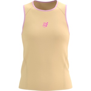 Compressport Дамска тениска Compressport Women's Trail Racing Tank Running shirt - Apricot (916-3353-0313)