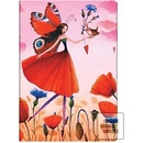 Poppy Field midi lined