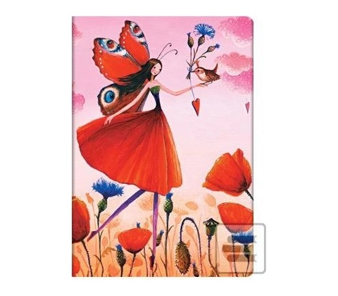 Poppy Field midi lined