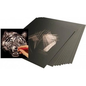 Essdee Škrabací folie měděná 10 ks