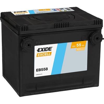 Exide Excell 12V 55Ah 620A EB558