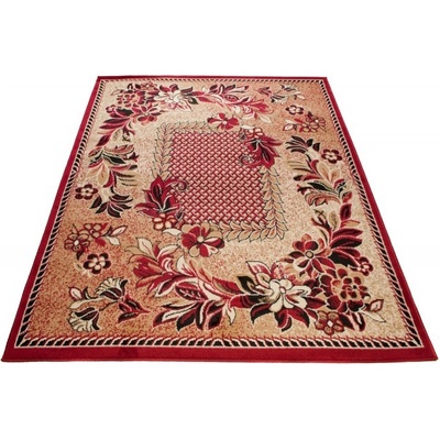 Makro Abra ATLAS 7192B Květy tmavě béžový