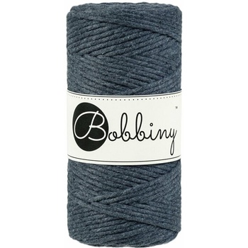 Image 1 of Bobbiny Macrame Cord 3 mm 100 m Charcoal юта (MS-E009)