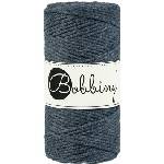Bobbiny Macrame Cord 3 mm 100 m Charcoal юта (MS-E009)
