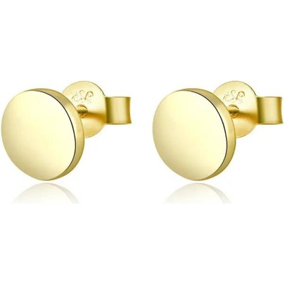 Olivie stříbrné náušnice PECKY GOLD 7721