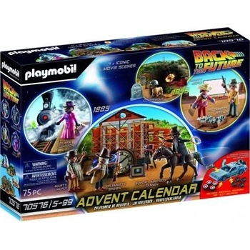 PLAYMOBIL 70576 Adventný kalendár Back to the Future III