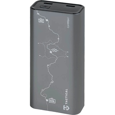 Tactical Външна батерия с 2хUSB-C и 1xUSB-C портове с технология за бързо зареждане - Tactical Squad Squad Company 30W 10 000 mAh (сив) (57983128513)