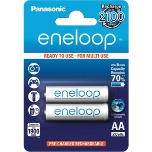 Panasonic АКУМУЛАТОРНА БАТЕРИЯ AA PANASONIC ENELOOP AA 1900mAh (5410853064176)