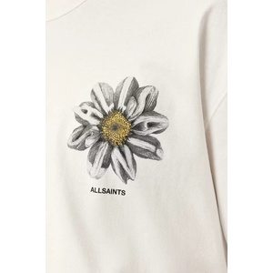 AllSaints уголемена тениска мъжка от памук PETALS (M062PE)