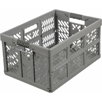 KEEEPER Skládací box s měkkými úchyty Ben 45 l Light Silver
