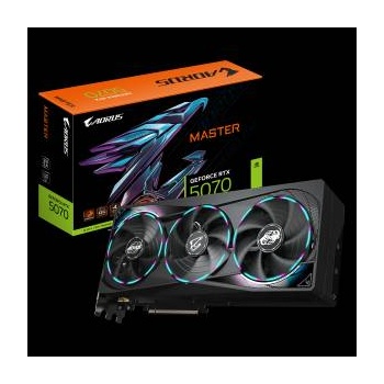 Gigabyte AORUS GeForce RTX 5070 MASTER 12G - graphics card - GeForce RTX 5070 - 12 GB