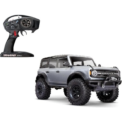 Traxxas TRX-4 Ford Bronco 2021 TQi RTR strieborná 1:10