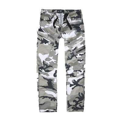 Brandit Мъжки вталени карго панталони светъл камуфлаж Brandit urbanBW-9470-15 - Светъл камуфлаж, размер XXL