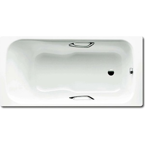 KALDEWEI Ambiente - Правоъгълна вана Dyna Set Star 621, 170x75 см, с отвори за дръжки, противоплъзгащо покритие по цялата повърхност, Perl-Effekt, бяла 226234013001 (226234013001)