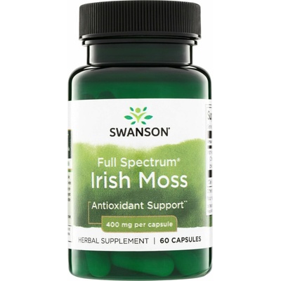 Swanson Full Spectrum Irish Moss 400 mg 60 kapslí