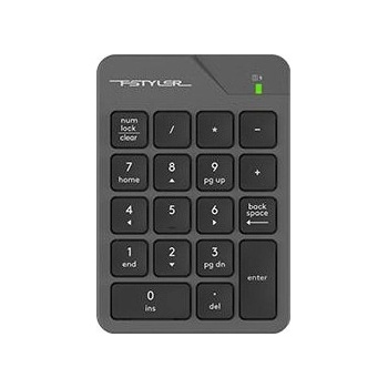 A4tech Безжична цифрова клавиатура A4tech FGK21C, черна, LiIon батерия, USB-C зареждане (FGK21C)