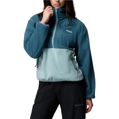 Columbia Дамски поларен пуловер Columbia Women's Sequoia Grove 1/2 Zip Fleece Fleece jumper - Everblue / Crushed Blue - размер XL (105-5263-0815)